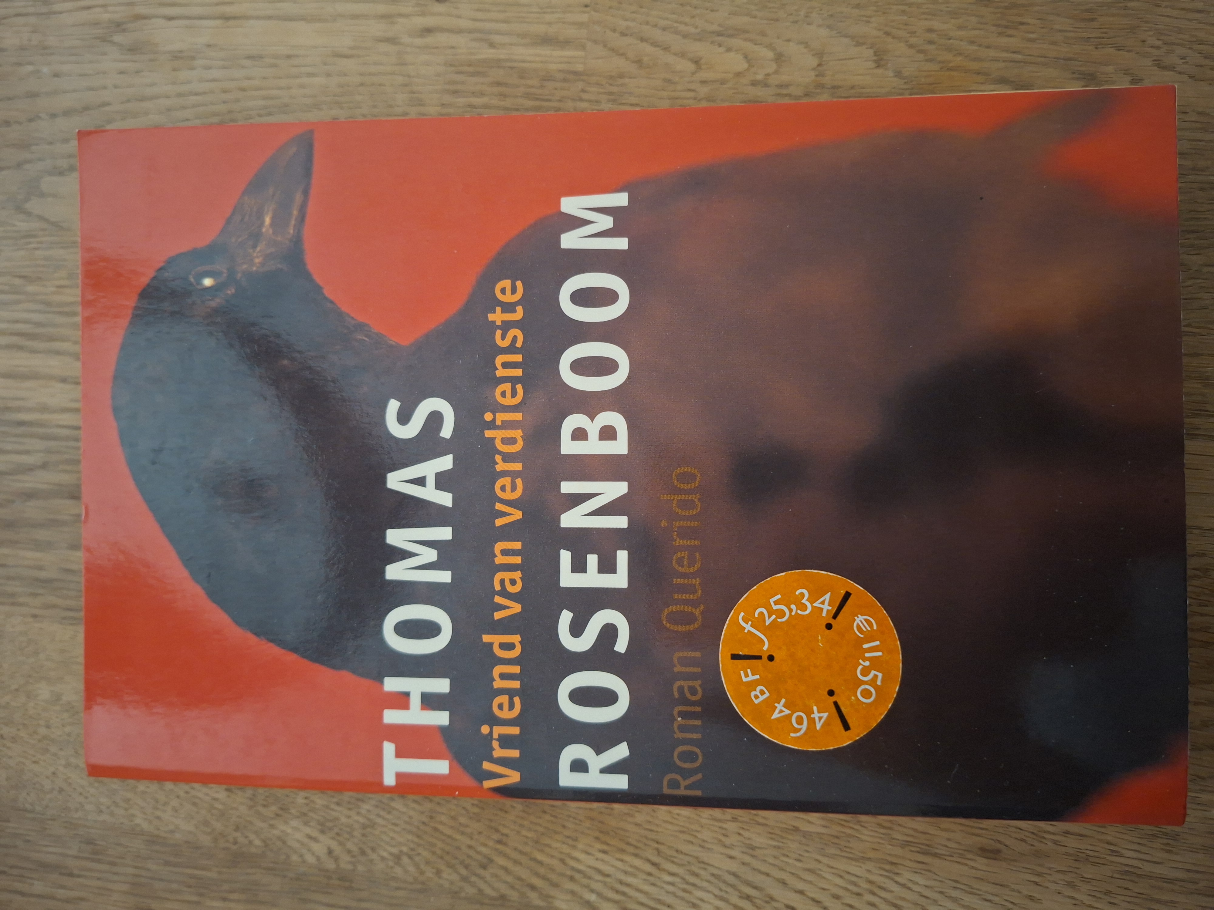 Thomas Rosenboom Vriend van Verdienste Libris Literatuur Prijs