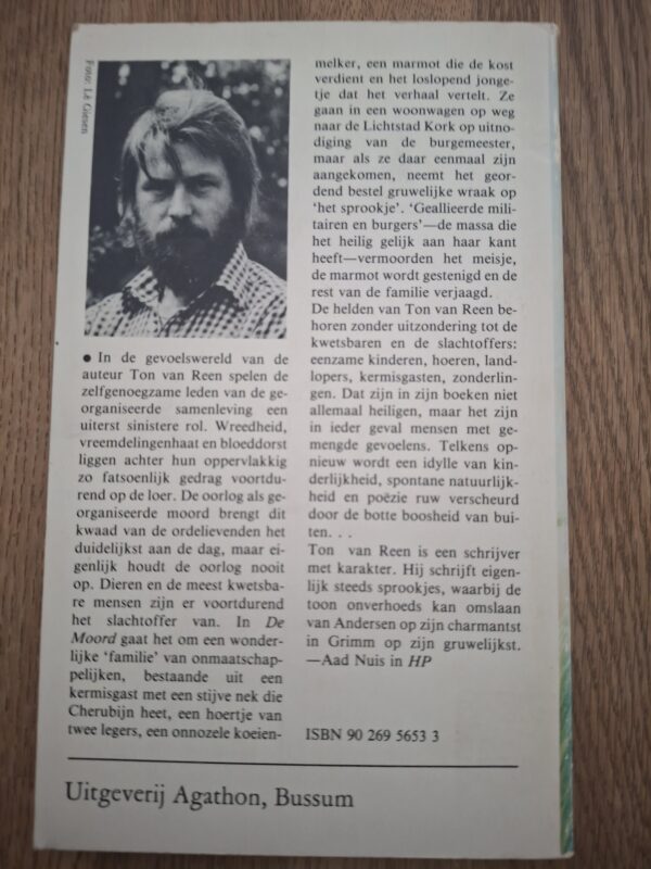 Ton van Reen De Moord Kleine Roman Agathon Sprookjesachtig