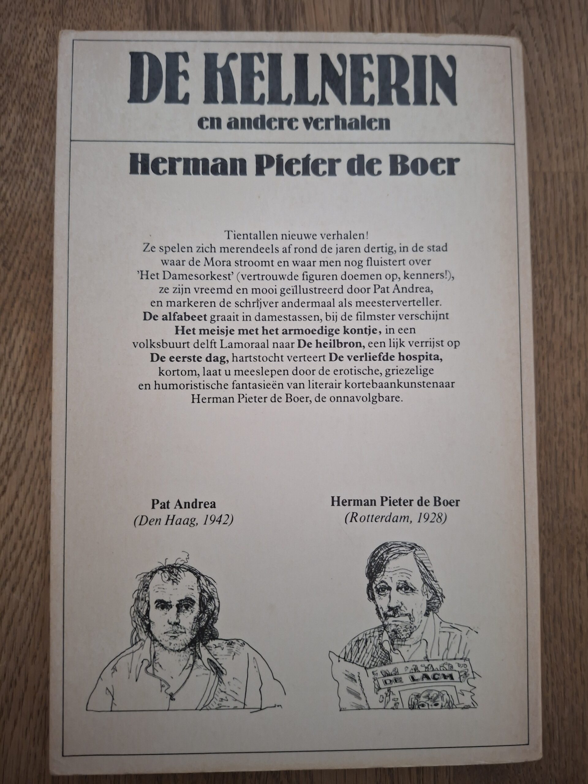 Herman Pieter de Boer De Kellnerin en Andere Verhalen Literair - Afbeelding 3