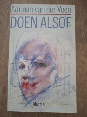 Adriaan van der Veen Doen Alsof Roman Manteau Vintage 1960