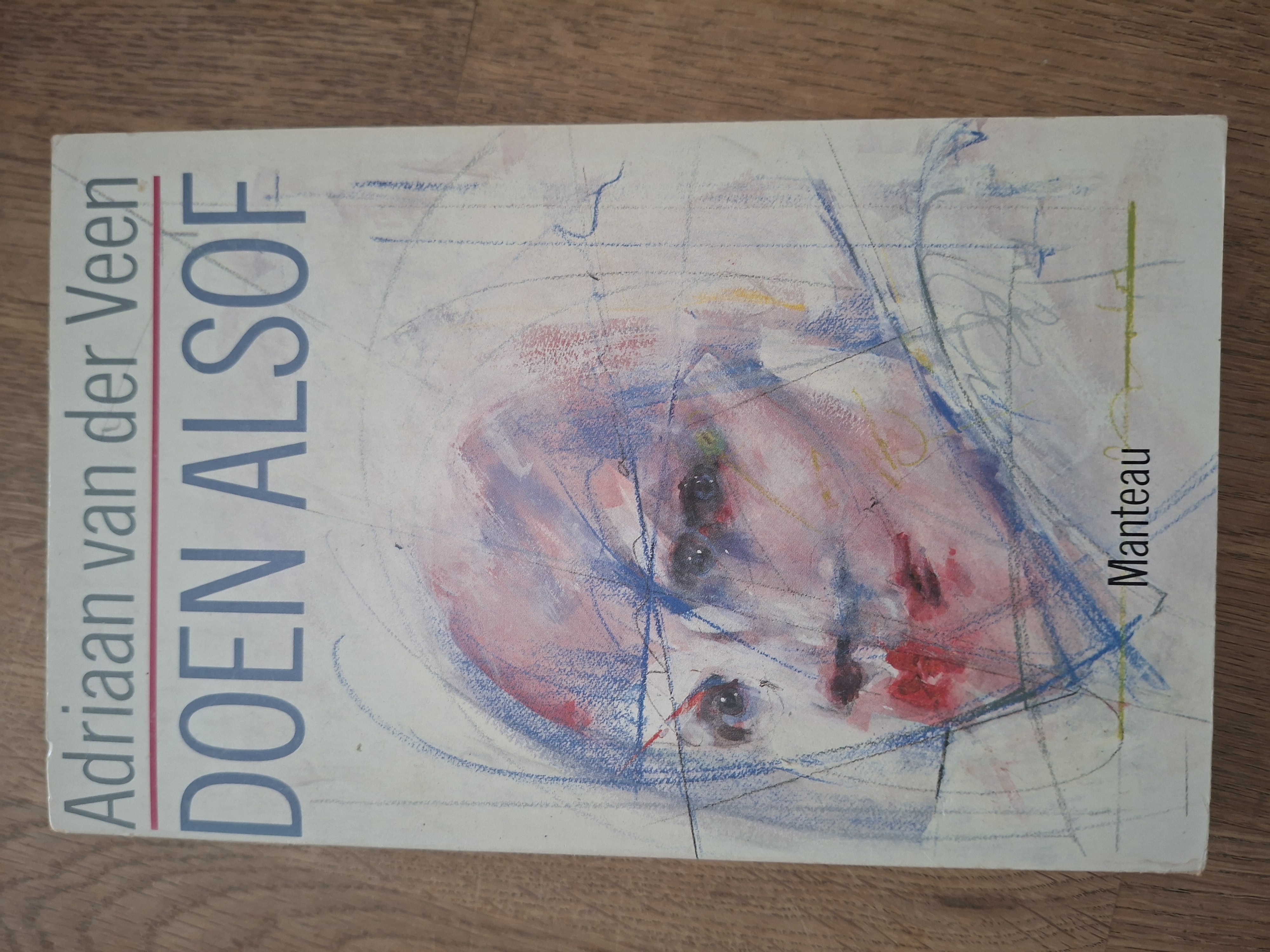 Adriaan van der Veen Doen Alsof Roman Manteau Vintage 1960