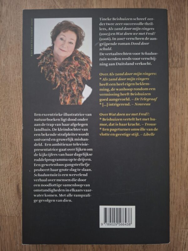Tineke Beishuizen Schaduwtuin Thriller Arbeiderspers Bestseller