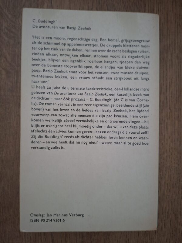 C. Buddingh' De Avonturen van Bazip Zeehok Salamander Vintage