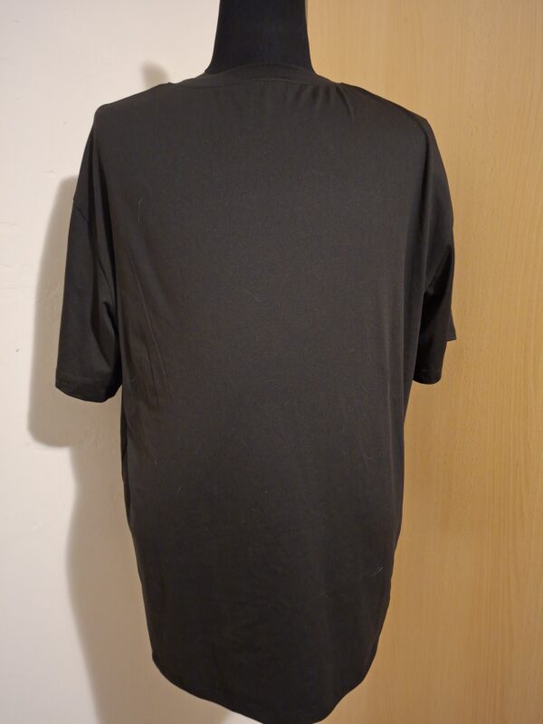 20251209_200245 Zwart T-Shirt Deadlift Skelet Gym Fitness Maat XXL