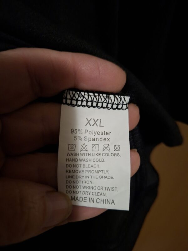 20251209_200341 Zwart T-Shirt Deadlift Skelet Gym Fitness Maat XXL