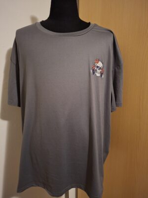 Grijs T-Shirt Thick Thighs And Sleep Deprived Fitness Shein Curve Maat 3XL