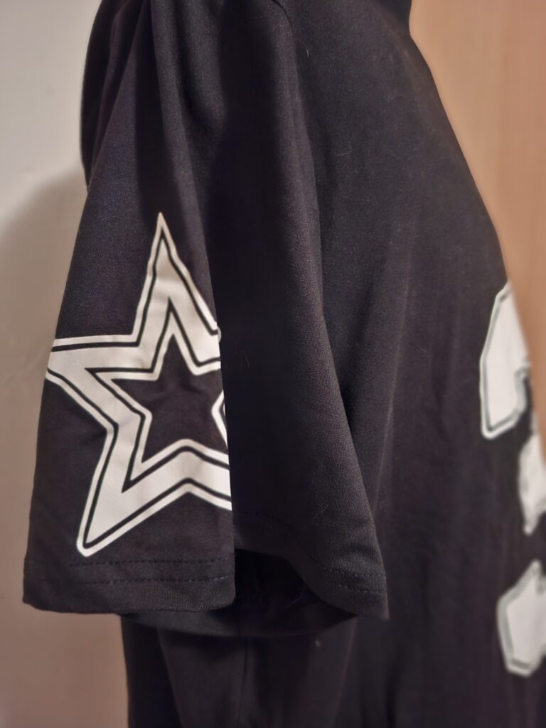 Zwart Sport T-Shirt Houston Los Angeles 32 Ster Maat 2XL