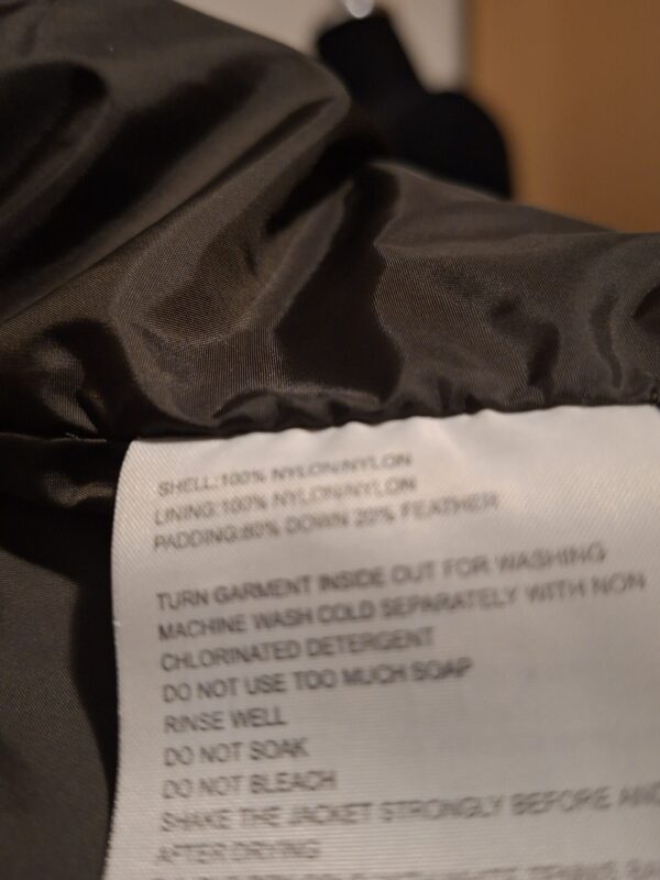 20251210_215006 Donkergroene Gewatteerde Jas Vero Moda Winter Maat XL