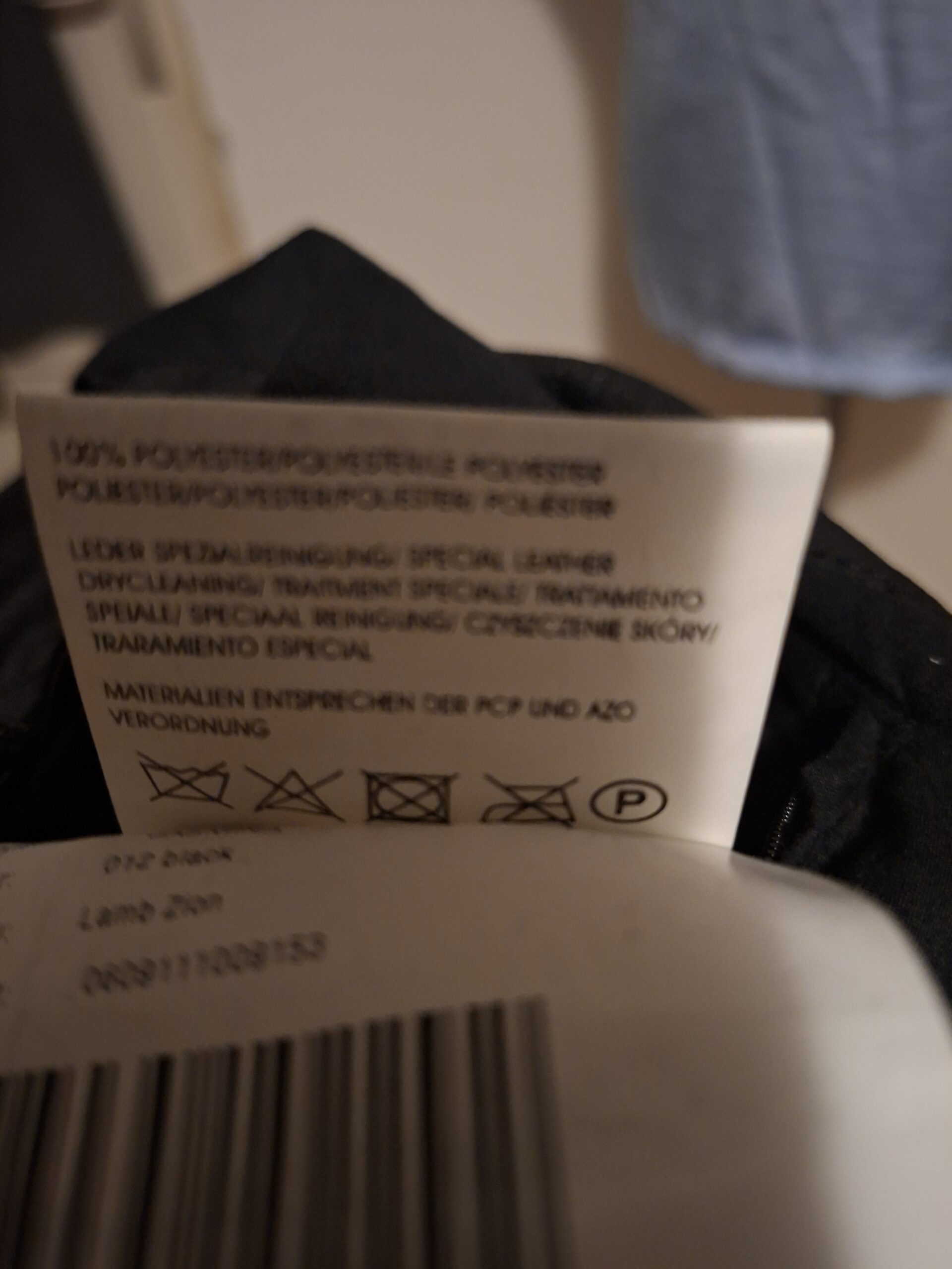 Zwarte Leren Jas Echt Lamsleer Militaire Stijl Kroon Logo Maat 38 - Afbeelding 2