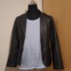 20251210_222052 Zwarte Leren Blazer MNG Genuine Leather Echt Schapenleer Maat 38