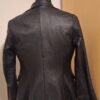 20251210_222127 Zwarte Leren Blazer MNG Genuine Leather Echt Schapenleer Maat 38