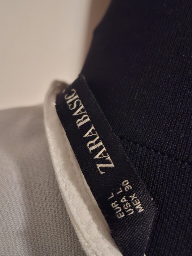 Crème Blouse Nara Camicie Strik Lange Mouwen Maat 44