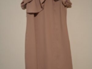 Oudroze Jurk Antony Scarano Italia Ruches Elegant Maat 36