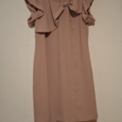 Oudroze Jurk Antony Scarano Italia Ruches Elegant Maat 36