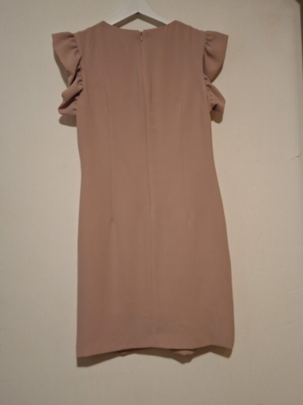 20251210_224800 Oudroze Jurk Antony Scarano Italia Ruches Elegant Maat 36