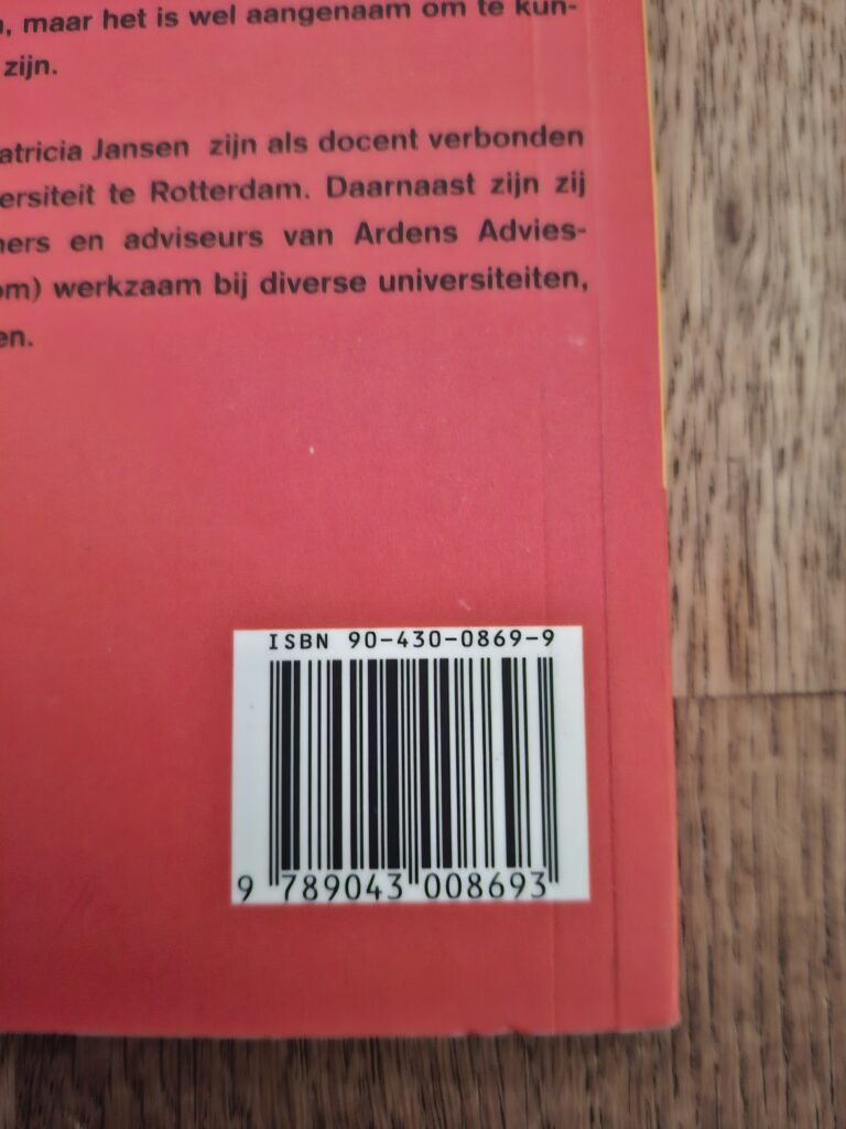 Boek Basisprincipes van Communicatie Klaas Wiertzema Patricia Jansen