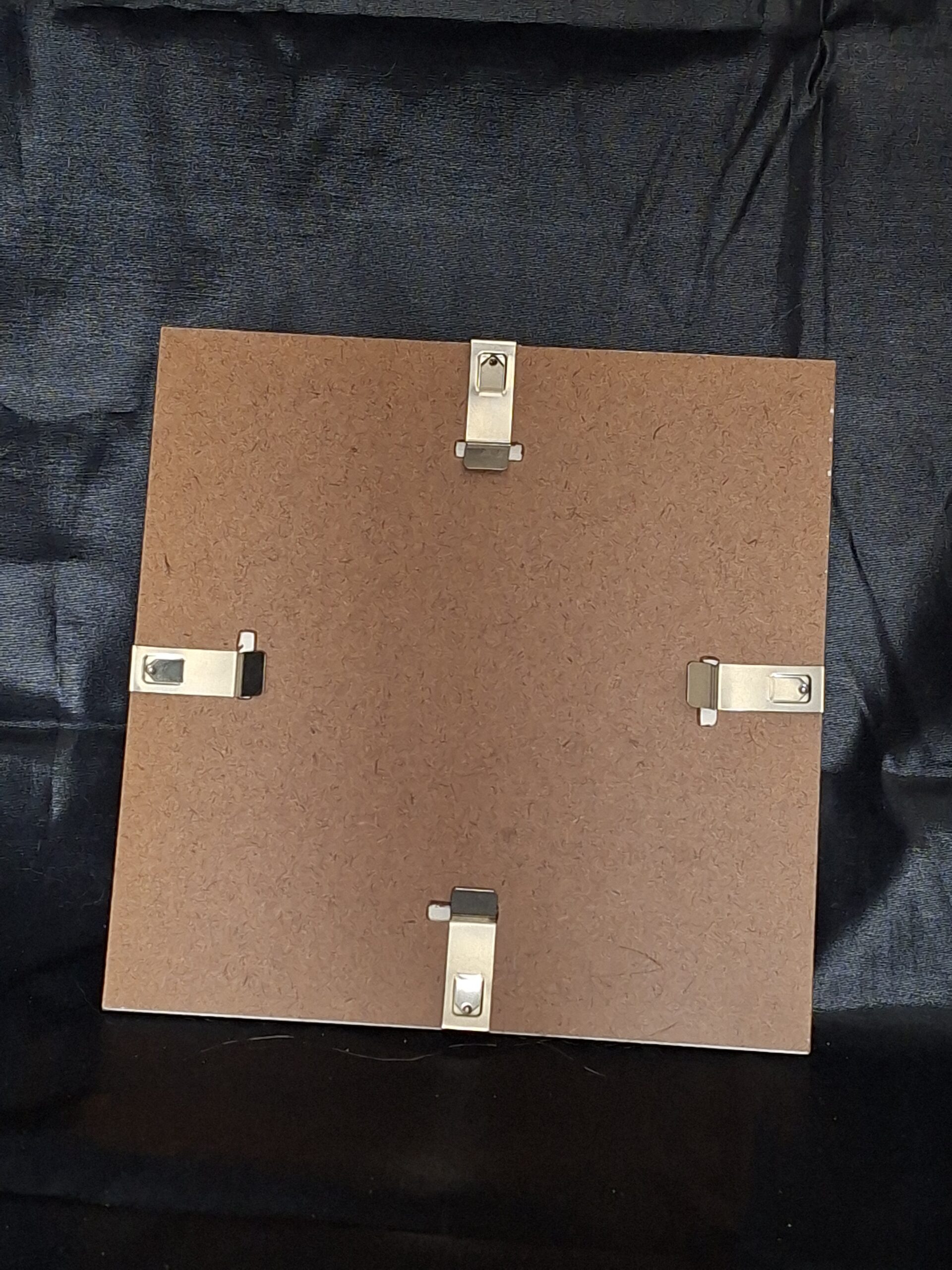 20251219_112818 Vierkante Fotolijst 20x20cm Crème Passepartout Gouden Randje