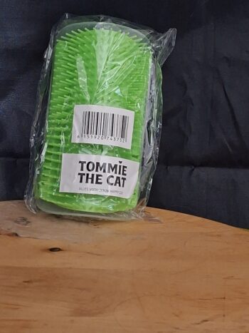 Katten Hoekborstel Tommie The Cat Groen voor Zelfmassage