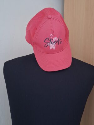 Stoere Baseball Cap Roze Flamingo Print Steeds 100% Katoen