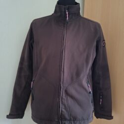 Stoere Softshell Jas TCM Tchibo Bruin-Roze Maat L