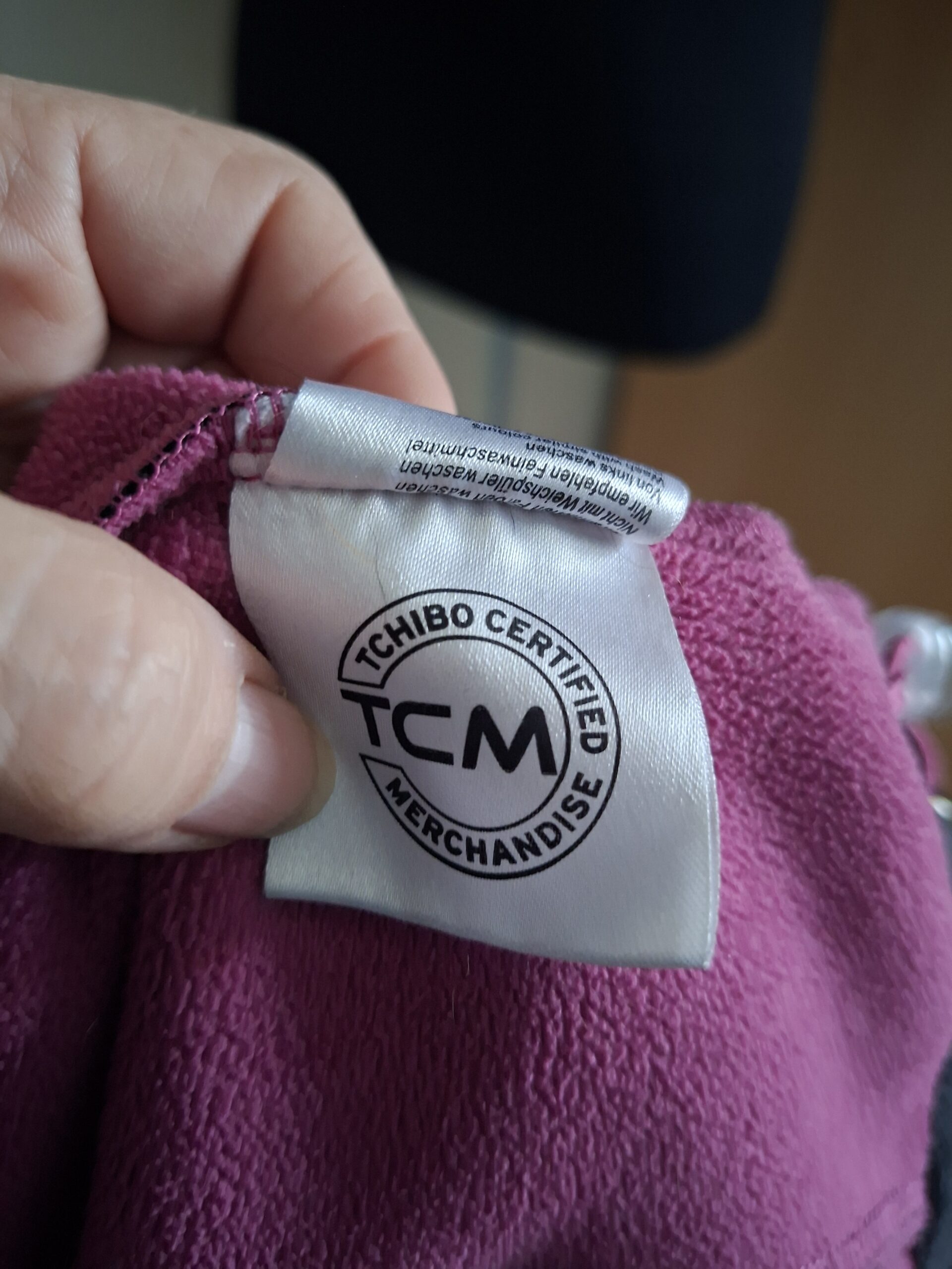 Stoere Softshell Jas TCM Tchibo Bruin-Roze Maat L - Afbeelding 3