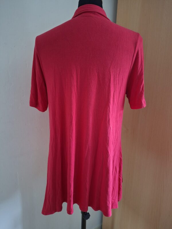 Rood Poloshirt BPC Selection Bonprix High-Low Model Maat 44/46