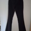 20251219_115732 Zwarte Flared Broek Flashlights met Split Maat 40