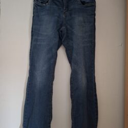 Blauwe Spijkerbroek Bonprix Bootcut Lichte Wassing Maat 46