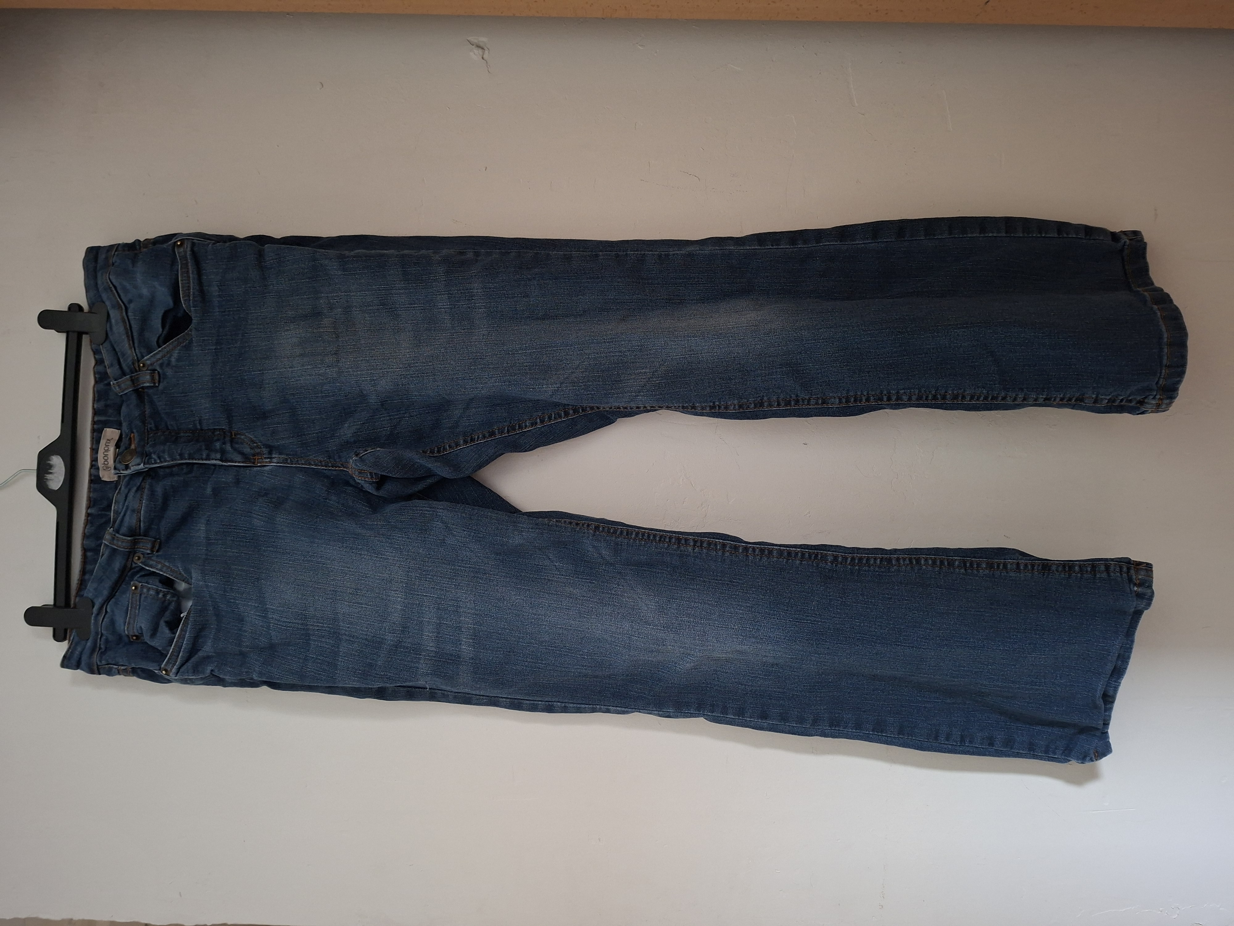 Blauwe Spijkerbroek Bonprix Bootcut Lichte Wassing Maat 46