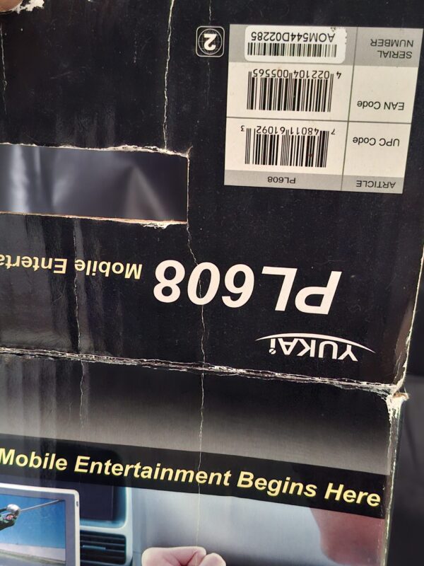 Portable DVD Speler Yukai PL608 Auto