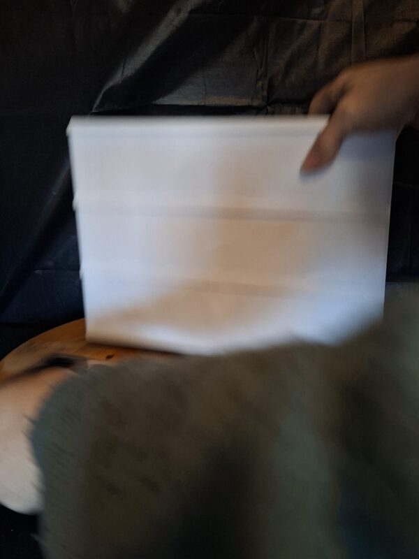 20251226_145619 Lightbox Cinema LED Lichtbak Stern Fabrik 30x22cm met 85 Tekens