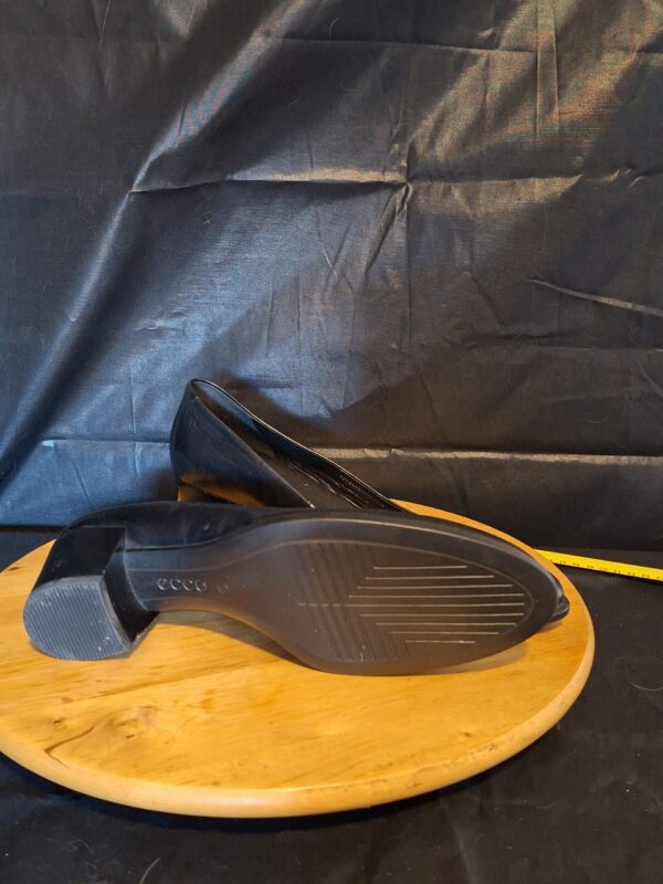 20251226_145820 Pumps Zwart Leer Ecco Blokhak Maat 42