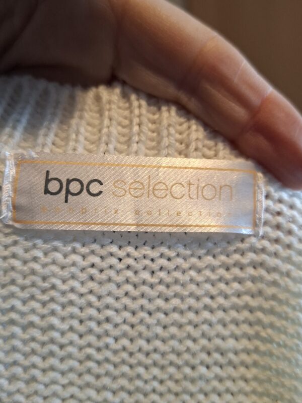 Trui Gestreept BPC Selection Gouden Glitter Accent Maat 48/50