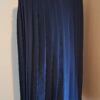 20251226_151357 Lange Rok Blauw Plissé Elastische Taille Maat 44/46
