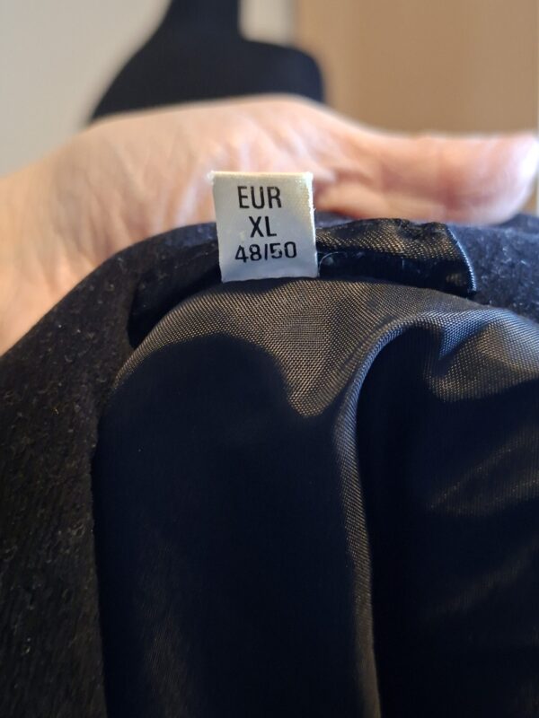 Bodywarmer Zwart Gequilt Mouwloos Maat XL 48/50