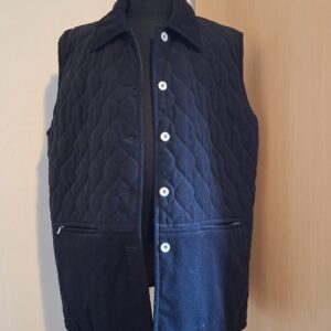 Bodywarmer Zwart Gequilt Mouwloos Maat XL 48/50