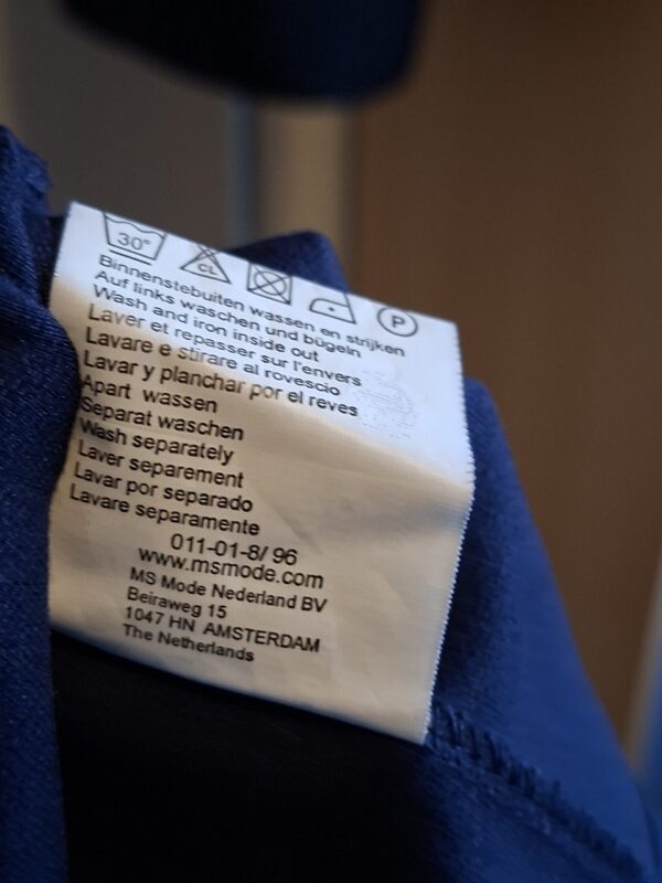 Blazer Blauw Studs MS Mode Maat 46