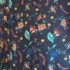 Tuniek Blouse Zwart Bloemenprint Edgar Vos Boutique Maat 44/46