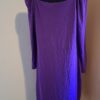 Jurk Paars Lange Mouwen Rainbow Maat 48/50