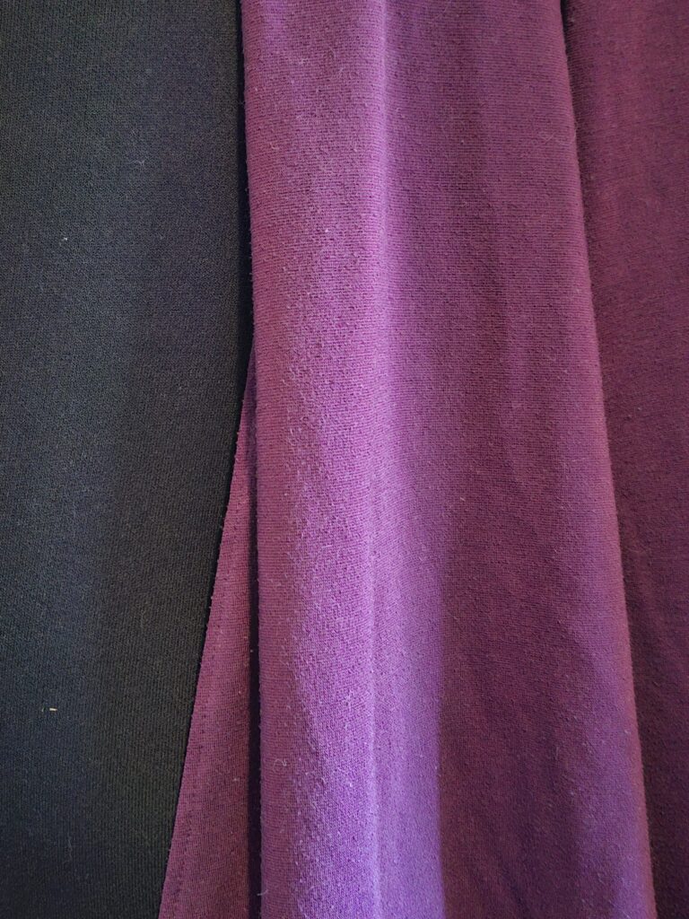 Paars Vest Open Model Lange Mouwen Maat 46