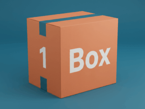 1 Box + Verkoop Service