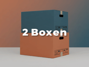 2 Boxen + Verkoop Service
