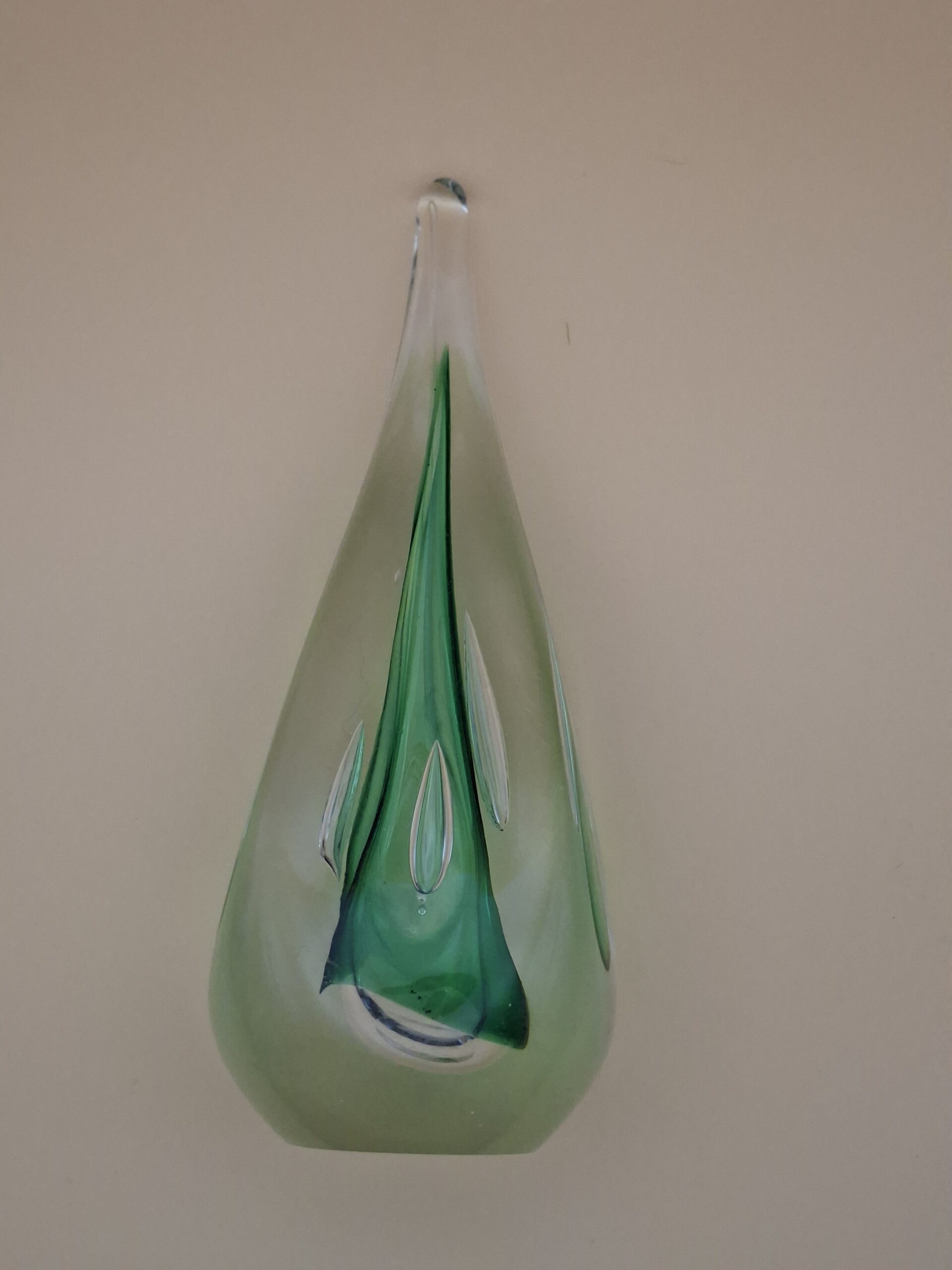 Glazen Kunst Set 4 Stuks Adam Jablonski Polen Handgeblazen - Afbeelding 4