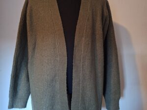 Vest Gebreid Groen Hema Maat L