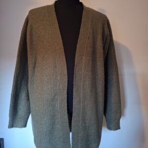 Vest Gebreid Groen Hema Maat L