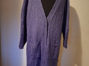 Lang Vest Paars Gebreid NuSecret Inspire Maat 50