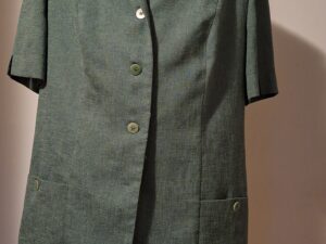 Blazer Jasje Groen Korte Mouwen Vintage Stijl Maat 48