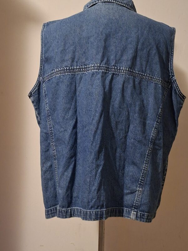 20260104_171331 Spijkerbodywarmer Blauw M&S Mode Maat XXL