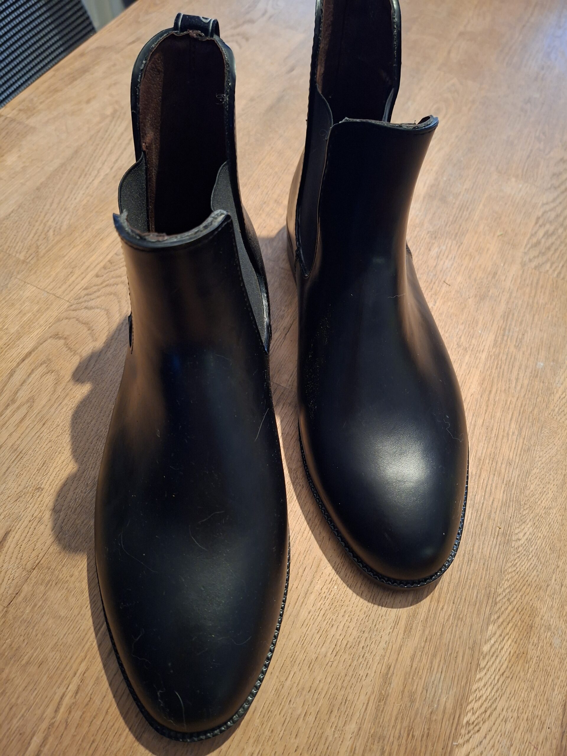 Rijlaarzen Zwart QHP Manilla Jodhpur Leer Maat 43