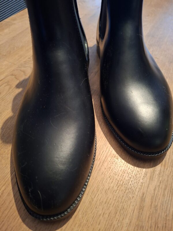 Rijlaarzen Zwart QHP Manilla Jodhpur Leer Maat 43